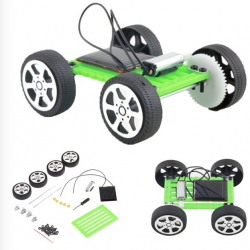Brinquedo movido a energia solar - carro faça você mesmo - kit