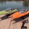Feilun FT016 - barco de corrida - impermeável - 2.4G 4CH - alta velocidade 35km/h - brinquedo RC