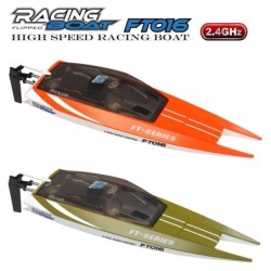Feilun FT016 - barco de corrida - impermeável - 2.4G 4CH - alta velocidade 35km/h - brinquedo RC