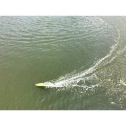 Feilun FT016 - barco de corrida - impermeável - 2.4G 4CH - alta velocidade 35km/h - brinquedo RC