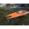 Feilun FT016 - barco de corrida - impermeável - 2.4G 4CH - alta velocidade 35km/h - brinquedo RC