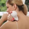Mini massageador profissional - relaxamento - alívio da dor - com LED - formato de polvo