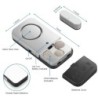 Sensor magnético de porta/janela - alarme - sem fio - sistema de proteção de segurança antifurto