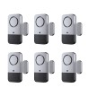 Sensor magnético de porta/janela - alarme - sem fio - sistema de proteção de segurança antifurto