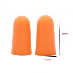 Sponge earplugs - anti-noise - sleeping - travel - with boxSleeping