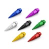 Universal tire valves - aluminum caps - long spike - 4 piecesWheel parts