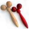 Eye / face / body massager - wooden rollerMassage
