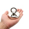 36mm - 50kg - ímã de recuperação de neodímio - detector de metais - gancho de garra