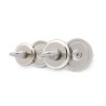 36mm - 50kg - ímã de recuperação de neodímio - detector de metais - gancho de garra