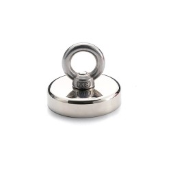 36mm - 50kg - ímã de recuperação de neodímio - detector de metais - gancho de garra