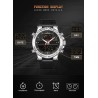NAVIFORCE - relógio esportivo moderno - quartzo - analógico - pulseira de couro - à prova d'água