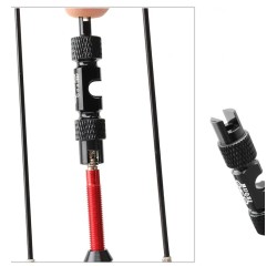 Ferramenta de bicicleta multifuncional - schrader - presta - chave - instalação de bico de pneu - remoção de válvula