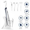 Limpador de dentes elétrico universal - raspador dental ultrassônico - removedor de manchas - clareamento - conjunto 5 em 1