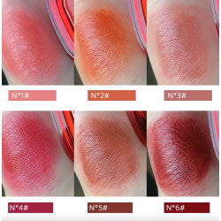 Batom vermelho sexy - creme de brilho labial - longa duração - à prova d'água
