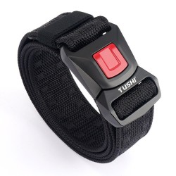 Stylish tactical belt - quick release metal buckle - nylonBelts