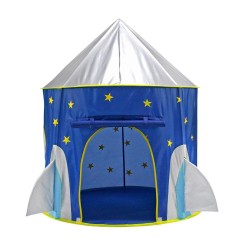 3 em 1 casa de brincar infantil - tenda - túnel - piscina de bolinhas - design de nave espacial