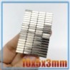 N35 - ímã de neodímio - bloco cubóide - 10 mm * 5 mm * 3 mm - 20 - 500 peças