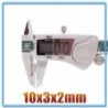 N35 - ímã de neodímio - bloco cubóide - 10mm * 3mm * 2mm - 20 - 1000 peças