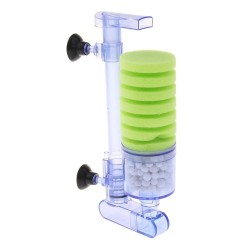 Bomba de ar para aquário - filtro bioquímico - esponja de espuma dupla - ultra silenciosa