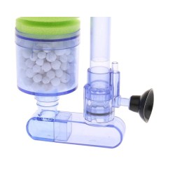 Bomba de ar para aquário - filtro bioquímico - esponja de espuma dupla - ultra silenciosa