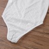Body sexy transparente - com zíper nas costas