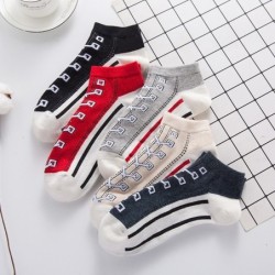 Funny kids socks - shoelaces printed - cottonClothing