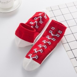 Funny kids socks - shoelaces printed - cottonClothing