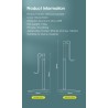 Suporte universal para telefone - suporte ajustável - dobrável