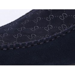 Mocassins masculinos da moda - sapatos de camurça rasos