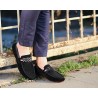 Mocassins masculinos da moda - sapatos de camurça rasos