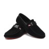 Mocassins masculinos da moda - sapatos de camurça rasos