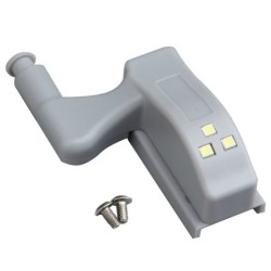 Luz de dobradiça interna - guarda-roupa - armário - lâmpada de indução LED - 16 peças