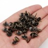 Antique brass - upholstery nails - decorative tack stud push pins - 100 piecesFurniture