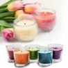 Pavios de velas de algodão - pré-encerados - para fabricação de velas - 100 peças