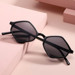 Óculos de sol quadrados poligonais da moda - UV400