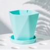 Geometric flower pot - plastic resinGarden