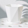 Geometric flower pot - plastic resinGarden