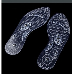 Terapia magnética do pé - palmilhas de silicone - emagrecimento - perda de peso