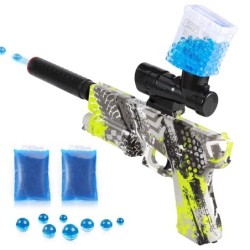 Pistola elétrica de bala de gel - brinquedo de tiro