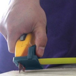 Ferramenta de drywall de corte - guia - suporte de fita métrica - fixação vertical
