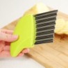 Cortador de batatas - batatas fritas - fabricante de batatas fritas - faca ondulada - aço inoxidável