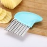 Cortador de batatas - batatas fritas - fabricante de batatas fritas - faca ondulada - aço inoxidável