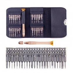 Conjunto de chave de fenda profissional 25 em 1 - kit de reparo para tablet e smartphone