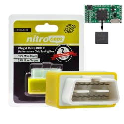 Nitro OBD2 chip tuning diesel - potência da caixa - OBDII - ELM327