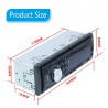 Bluetooth car radio - din 1 - MP3 - AUX - USB - FM - 12VDin 1