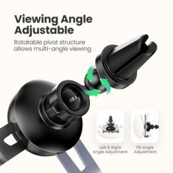 Ugreen - suporte para telefone - para saída de ar do carro - com trava automática - ajustável