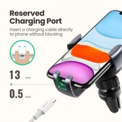 Ugreen - suporte para telefone - para saída de ar do carro - com trava automática - ajustável