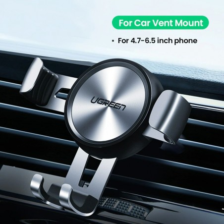 Ugreen - suporte para telefone - para saída de ar do carro - com trava automática - ajustável