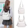 Bolsa de couro multifuncional - mochila - grande capacidade