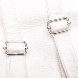 Bolsa de couro multifuncional - mochila - grande capacidade